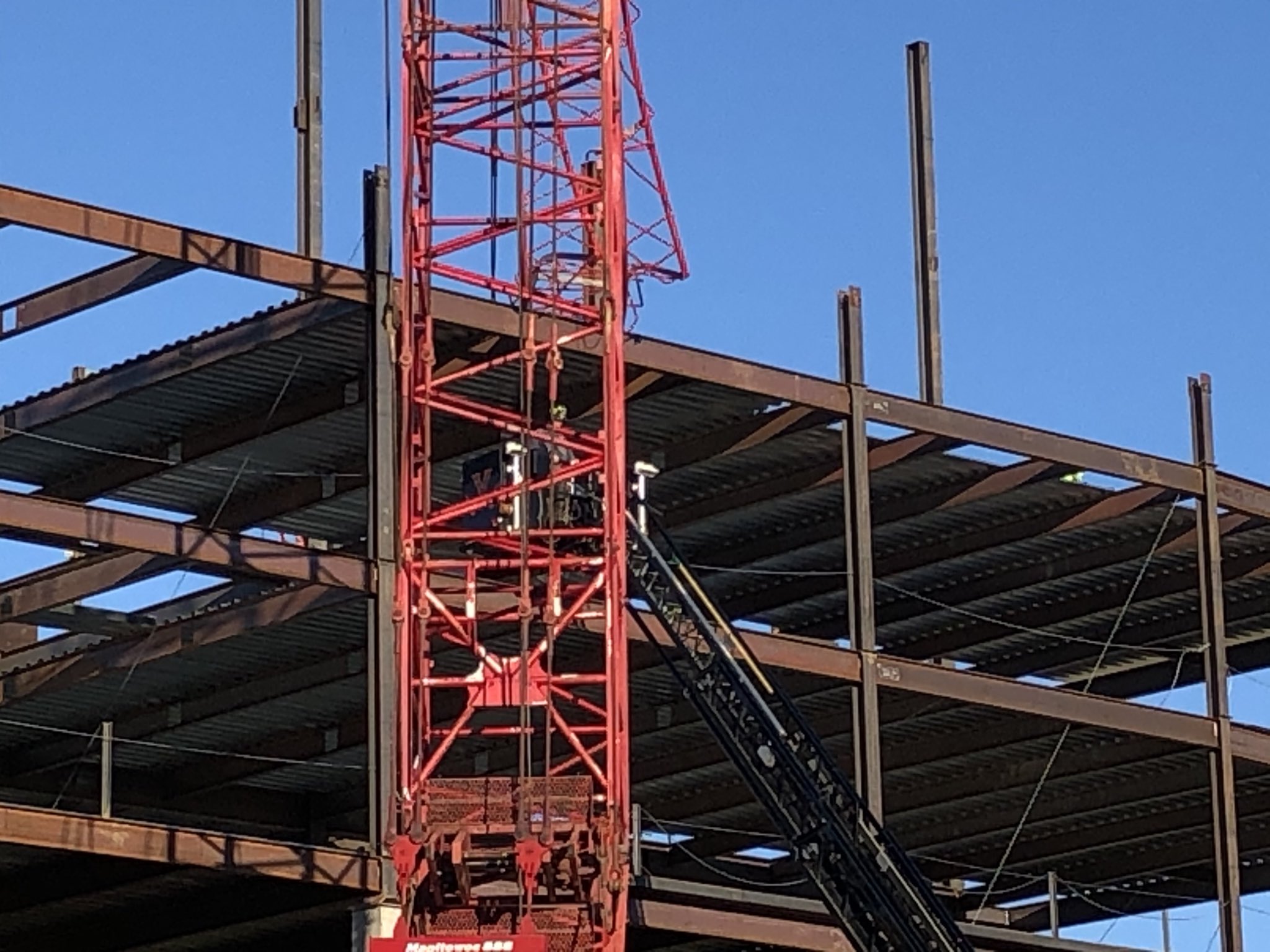 One Person Injured In Charlottesville Crane Collapse