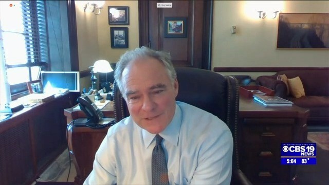 Kaine, UVA Health host virtual discussion on mental health in health care