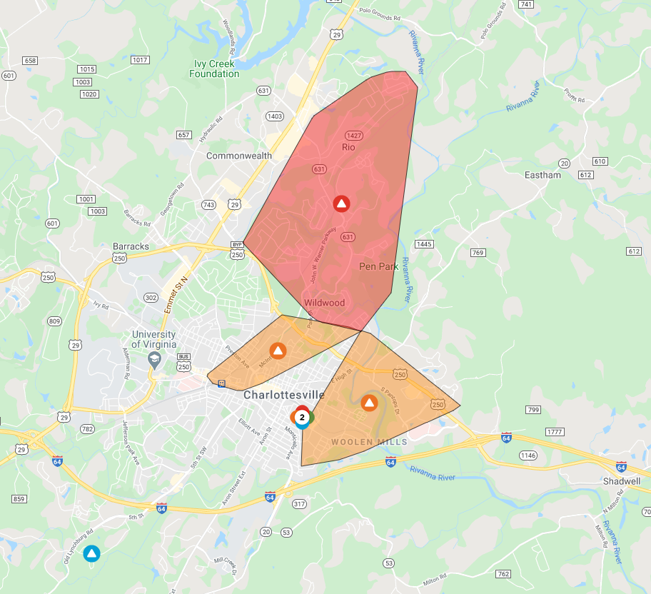 Va Dominion Power Outage Map Map