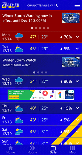 WX APP Hourly
