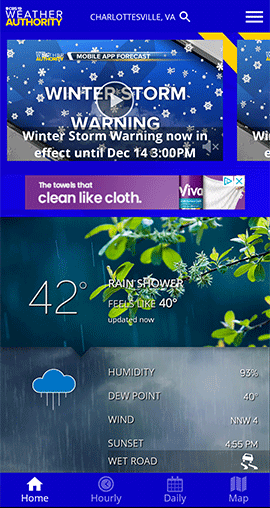 WX APP Homescreen
