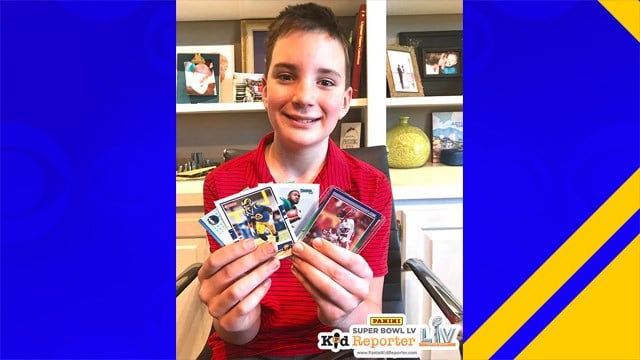 Panini Super Bowl Kid Reporter 2022