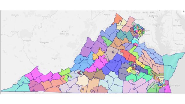 Va House District Map Virginia's Redistricted State And Congressional Maps Could Mean -