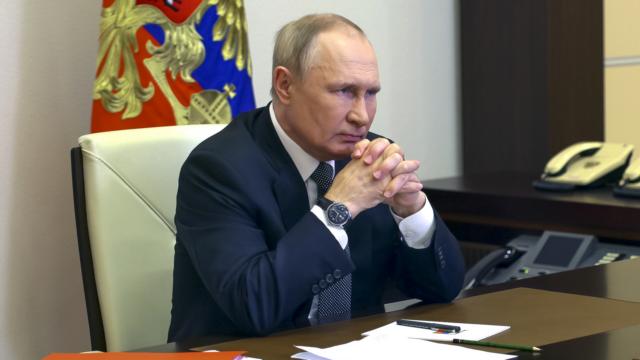 Putin says he might try to seize nearby territory in Ukraine to prevent ...