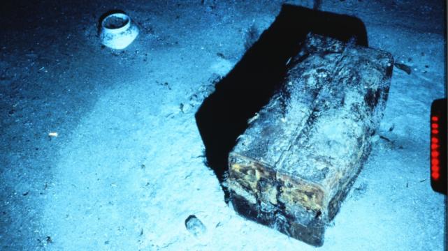 Long lost trunk belonging to woman who survived the Titanic and another  maritime disaster is discovered on