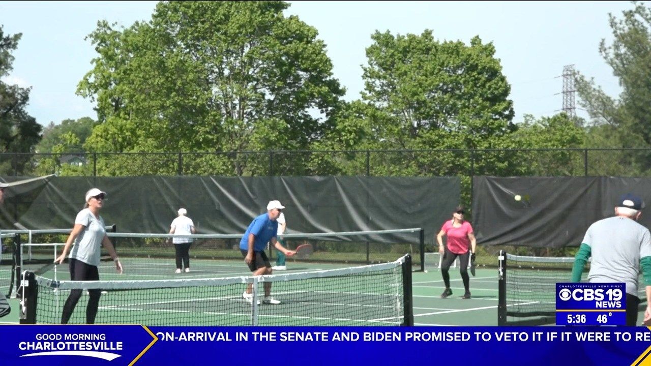 Pickleball trend growing in Charlottesville