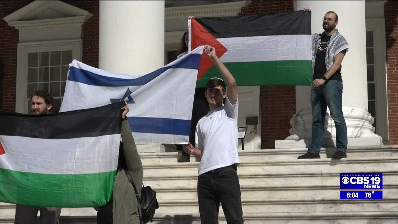 Pro-Palestine and pro-Israel students clash on Grounds
